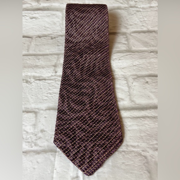 Brioni Purple Men Neck Tie 61”